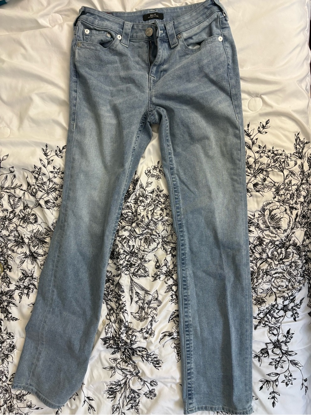 True Religion Jeans - Joey Flap Flare and Billie Straight